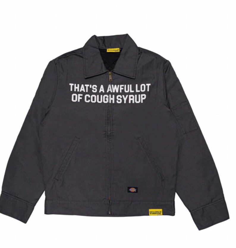 Awful Lot of Cough Syrup Jacket X Dickies Etsy