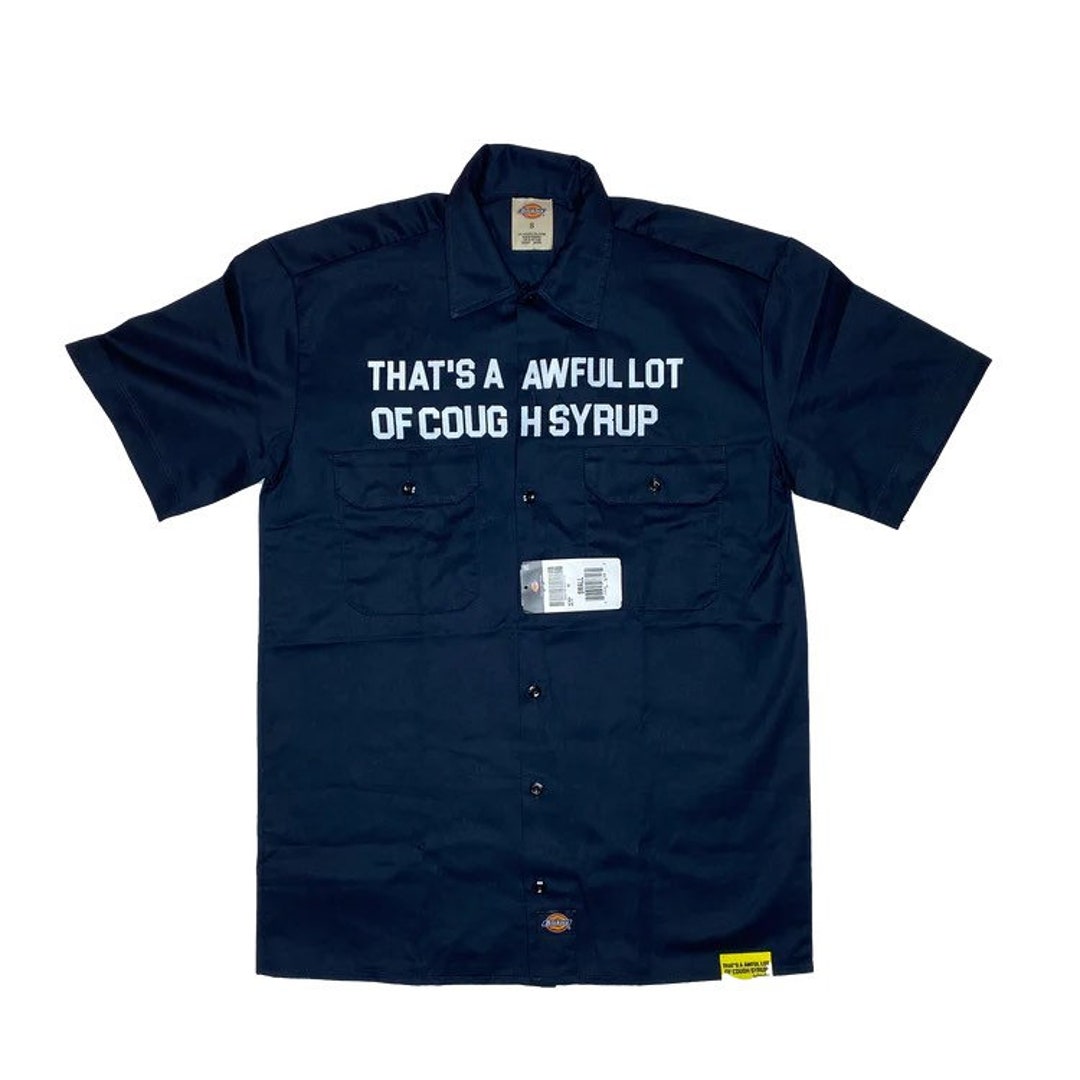 Awful Lot of Cough Syrup Jacket X Dickies Etsy