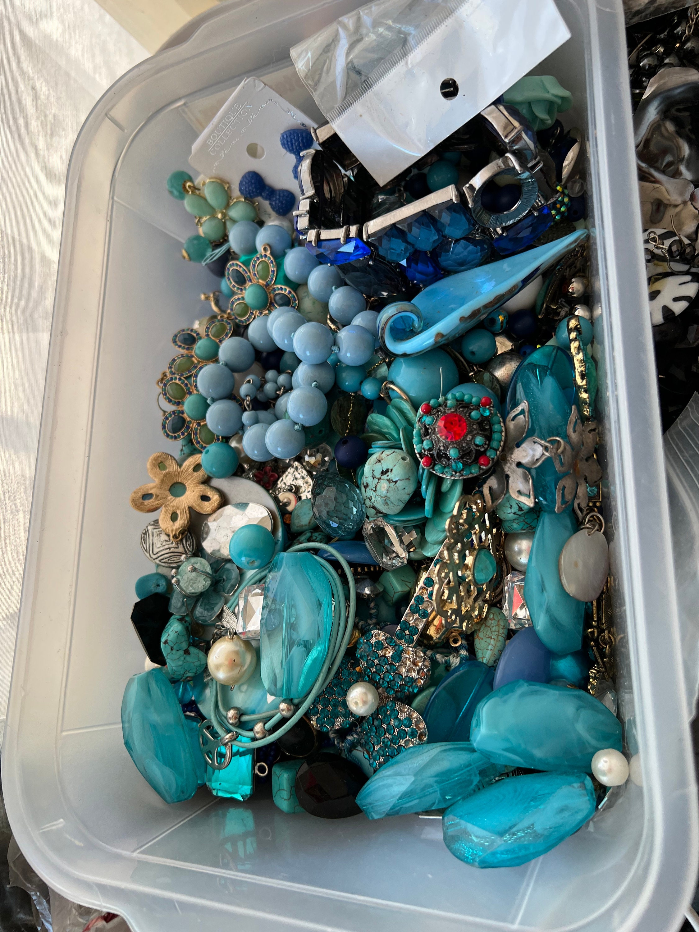 Bulk Mix of Glass Beads - RANDOM Mystery Lot