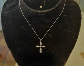 Sterling Silver 925 Cross Pendant