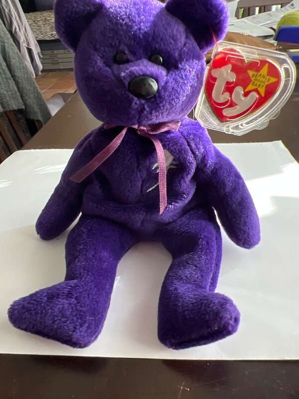 Princess diana beanie baby ghost version the rarest beanie indonesia