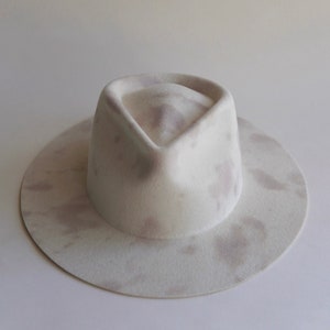 Summer Set wide brim hat, fedora, wool hat, felt hat, stiff brim, flat brim, rancher