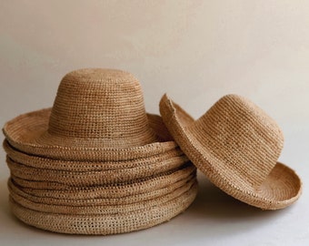 Maui Cruiser - Straw Hat, beach hat, sun hat, bucket hat, raffia headwear