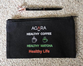 Bolígrafo y neceser AGARA