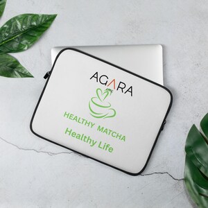 AGARA Matcha Healthy Coffee Healthy Matcha Healthy Life Laptop Sleeve