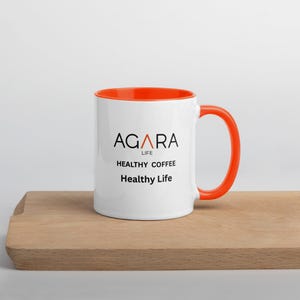 AGARA Coffee Mug with Color Inside Healthy Coffee Healthy Life