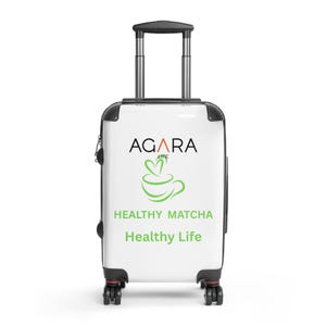 AGARA Healthy Matcha Healthy Life Hard-shell suitcase
