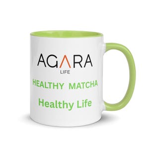 AGARA Matcha Mug with Green Color Inside