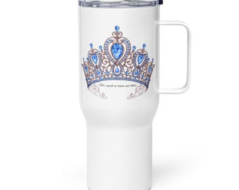 Antes de que te formara... Para un momento como este Taza de viaje con asa