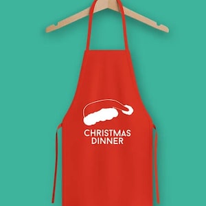 Christmas Kitchen Apron - Unique Apron - Christmas gift for food lovers