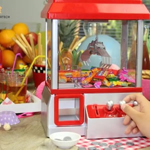 Candy Claw Arcade Game - Candy Toy Grabber Catcher for Your Events - Etsy