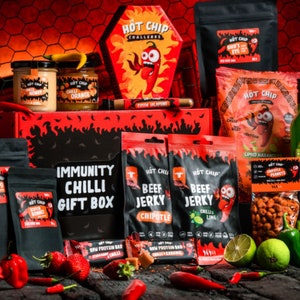 Immunity Chilli Gift Box | Mixed mildly Extra spicy | The best & Perfect Gift for Christmas, Birthday, Anniversary