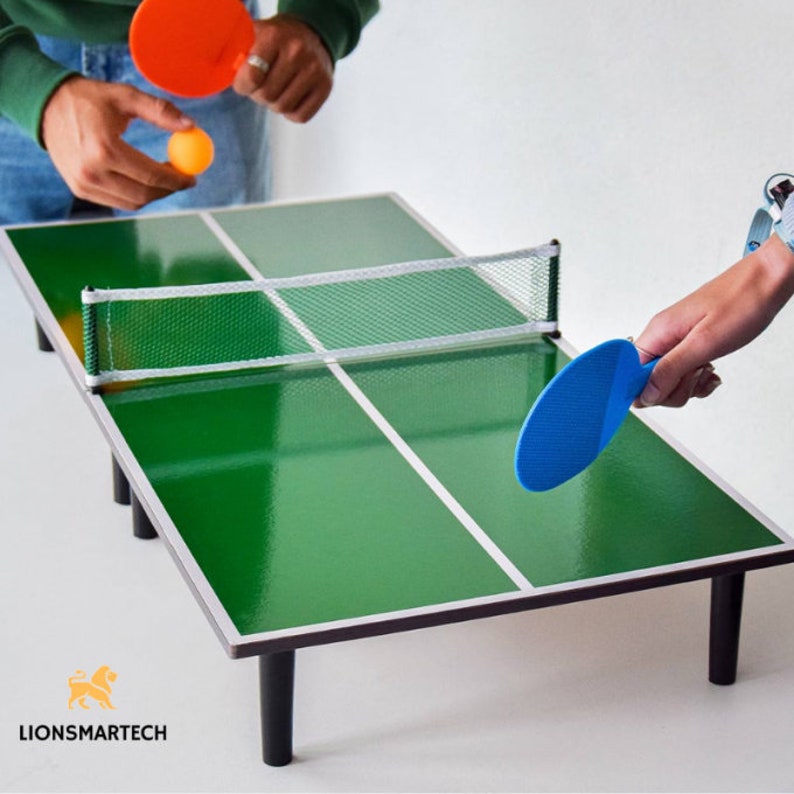 Mini Ping Pong Table - Etsy
