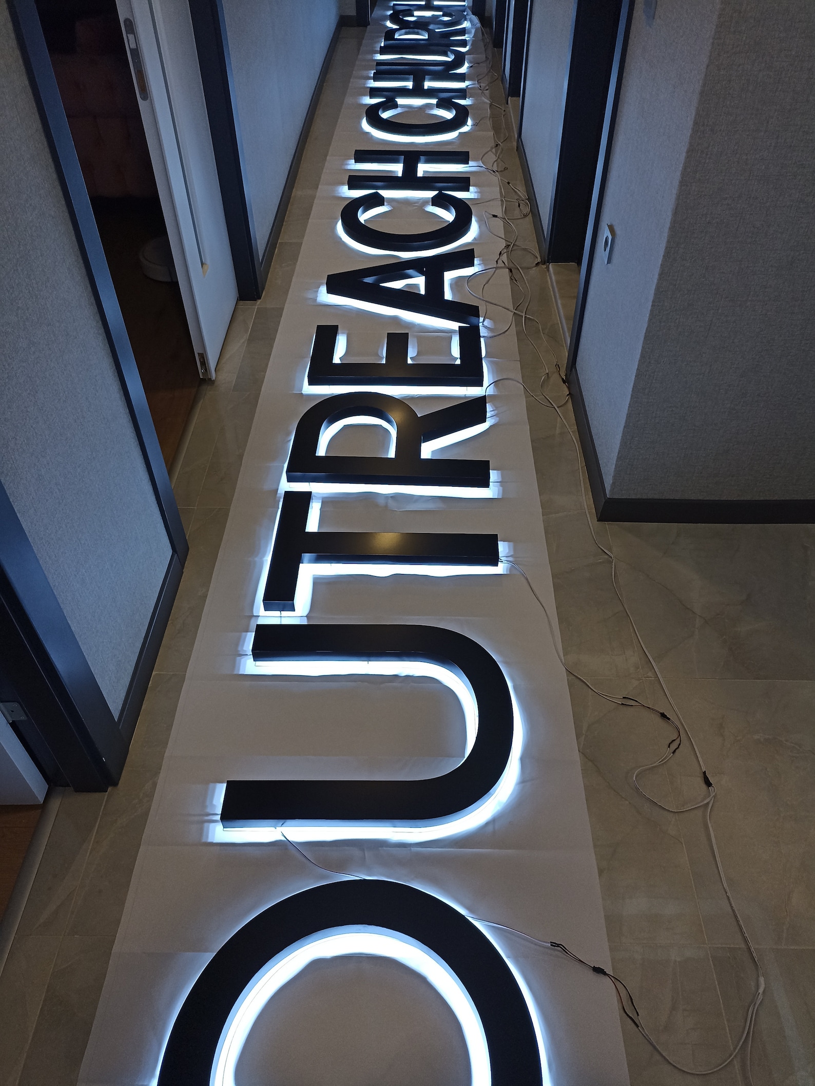 3d Sign Logo Office Decor 3D Gold Sign Business Sign 3D Etsy