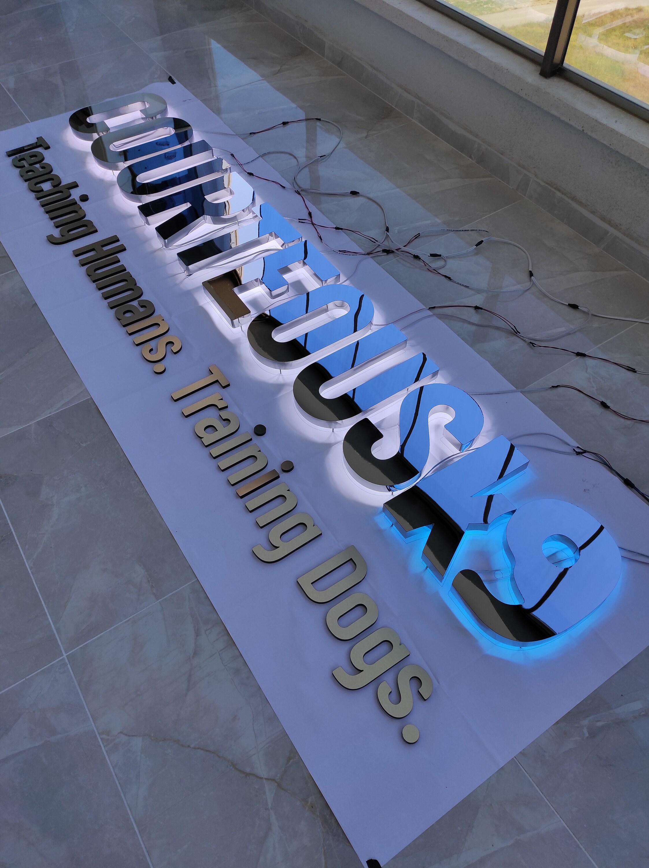 3d Sign Logo Office Decor 3D Gold Sign Business Sign 3D Etsy