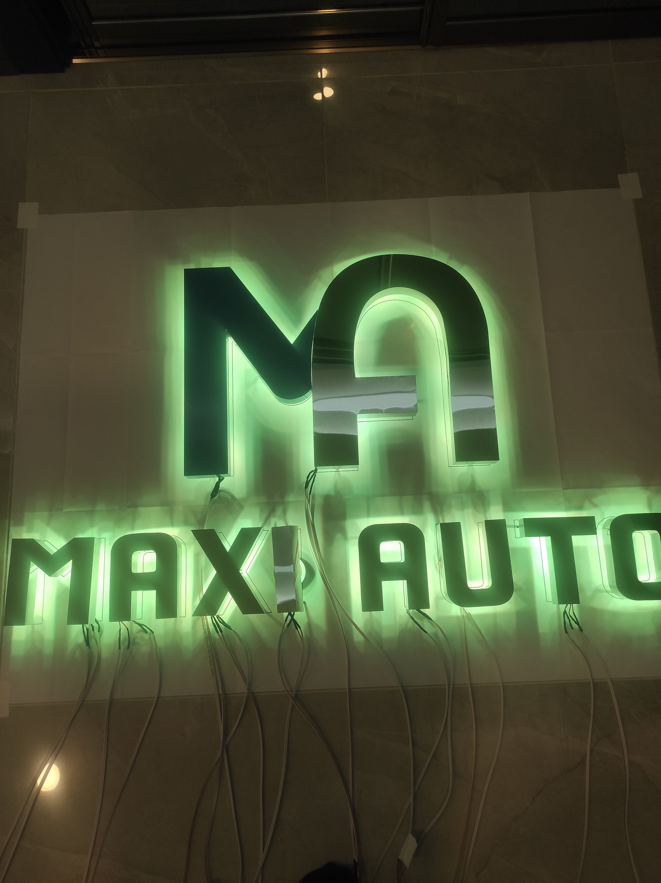 3d Sign Logo Office Decor 3D Gold Sign Business Sign 3D Etsy