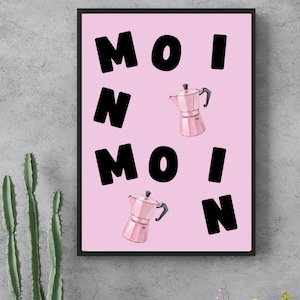 Poster Kitchen Moin