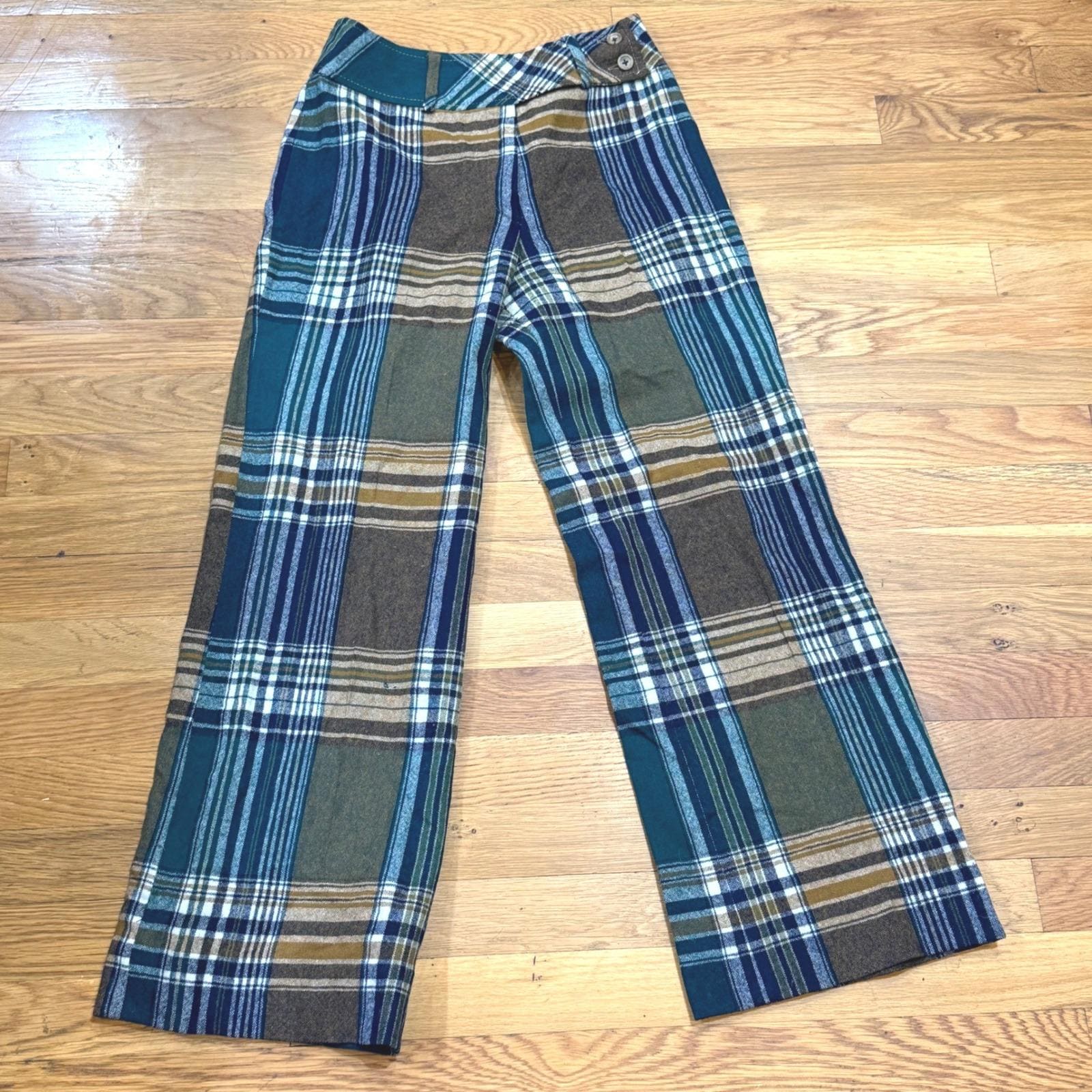 Vintage Wool Wide Leg Pants - Etsy display picture 1