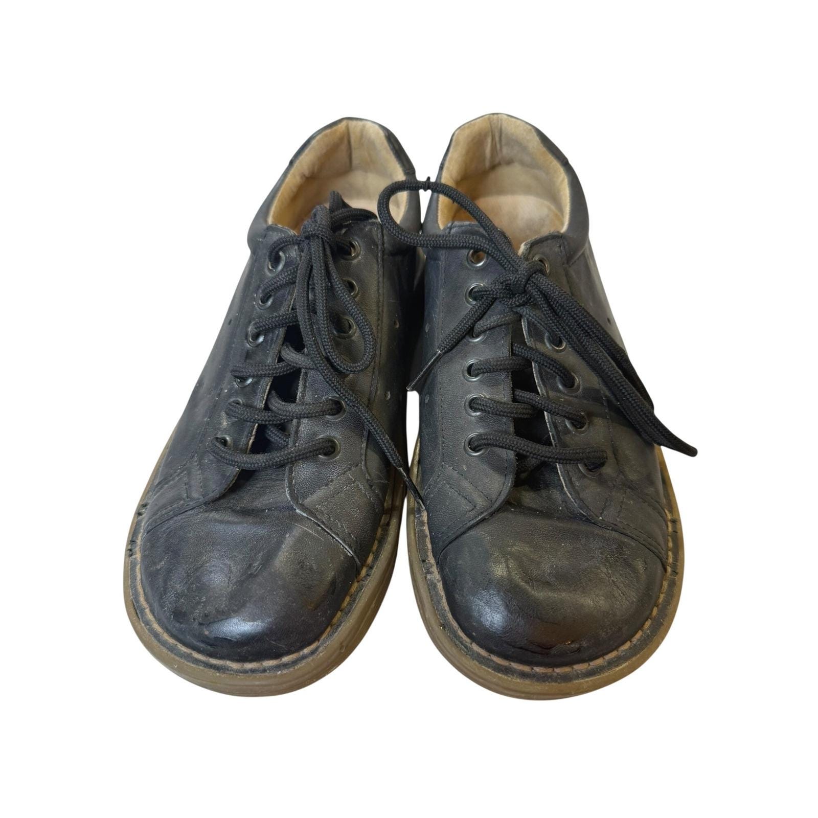 Dr. Martens Black Leather Oxford Shoes Lace up Casual  display picture 3