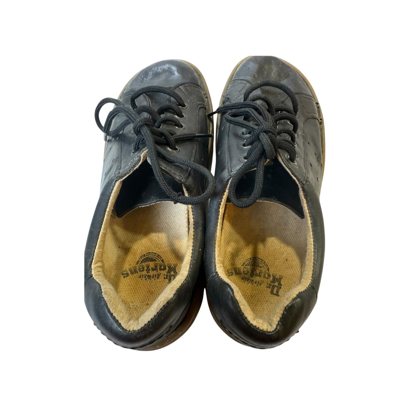 Dr. Martens Black Leather‎ Oxford Shoes Lace Up Casual Comfort Grungecore US 7 Unisex Dr. Martens Dr. Martens DMR24381001 1461 Originals  main image 3