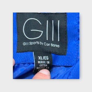 G-III Sports by Carl Banks KC Kansas City Windbreaker Jacket Mens XL Blue image 4