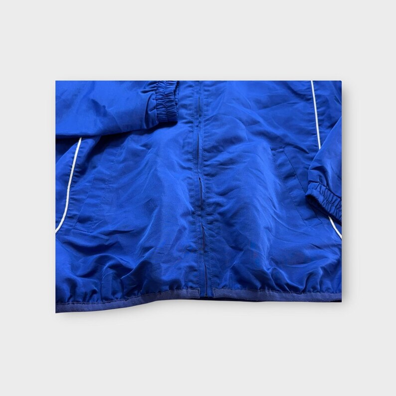G-III Sports by Carl Banks KC Kansas City Windbreaker Jacket Mens XL Blue image 5