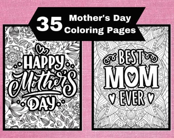 35 Mother's Day Coloring Pages | Printable