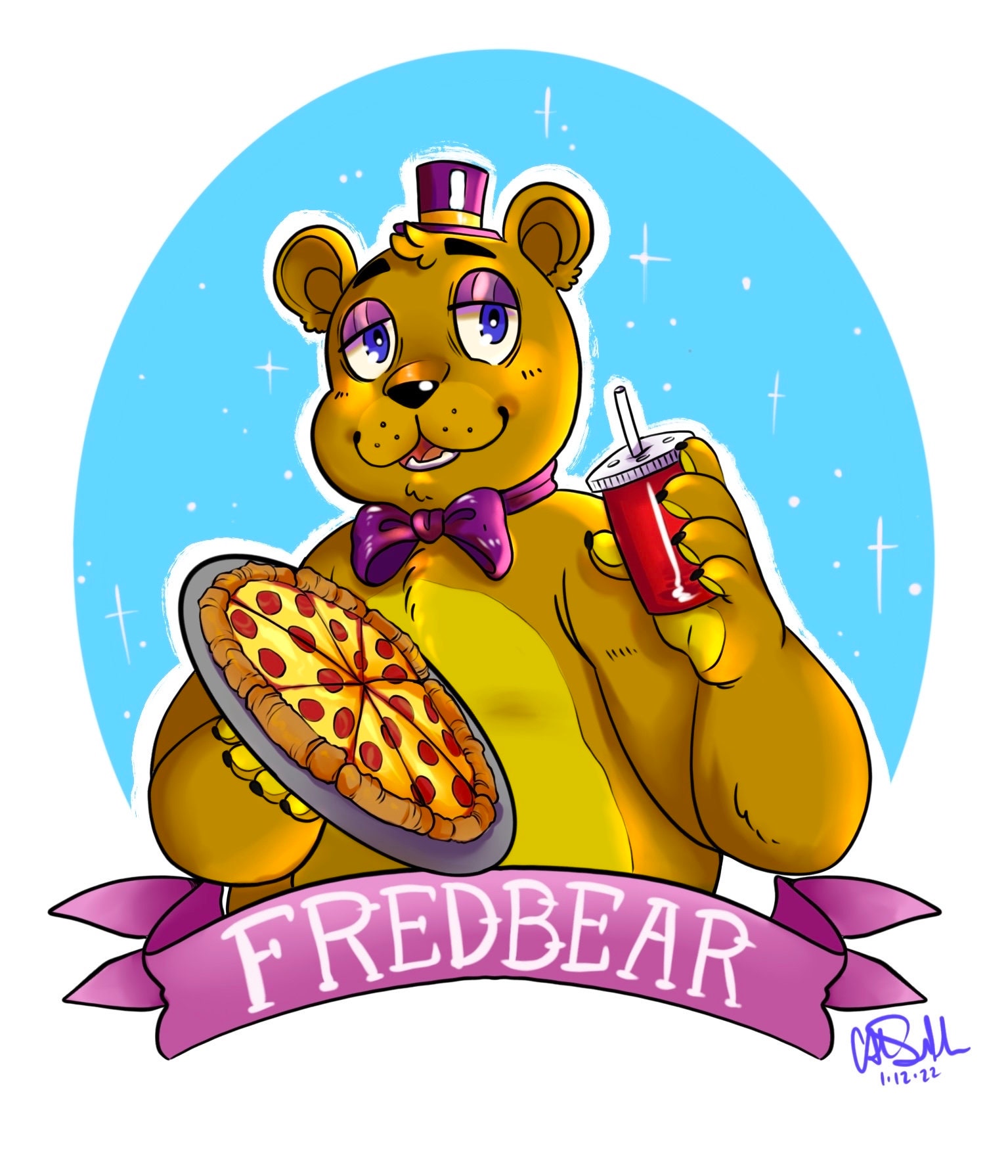 Fredbear's Family Diner (Vintage)  Pin for Sale by Hush-Art