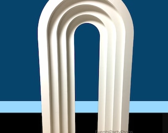 Four  layer 3D arch backdrop -  4’x7’ tall, for birthdays, event party props Pickup only ***Shipping / Delivery charges are Extra