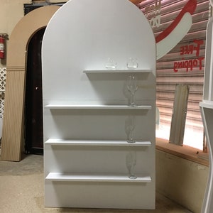 New Foldable Champagne wall / Treats wall ,with removable  shelves Pickup/Shipping Available