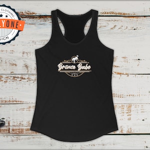 Ford Bronco Babe Tank Top, Ford Bronco Gift, Women&#39;s Racerback Tank Top