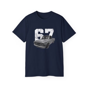 1967 GMC Truck T-shirt, LKW-Shirt, LKW-Liebhaber-Shirt, Geschenk für ihn, Oldtimer-T-Shirt