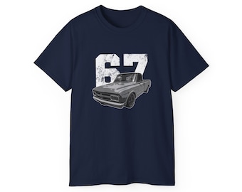 Camiseta de camión GMC de 1967, camiseta de camión, camiseta de amantes de los camiones, regalo para él, camiseta de coches clásicos
