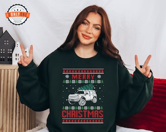 Sudadera de Navidad Ford Bronco, Camisa Ford Bronco, Ford Bronco 2021, Regalo de Navidad Bronco