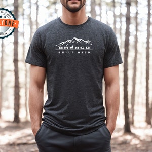 Ford Bronco Built Wild T-Shirt, Ford Bronco Tee, Bronco Shirt