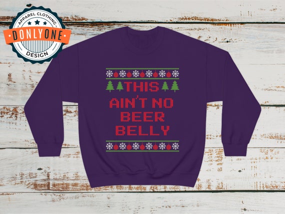 Pregnancy Sweater Ugly Christmas Sweater Christmas Pregnancy Maternity Sweatshirt