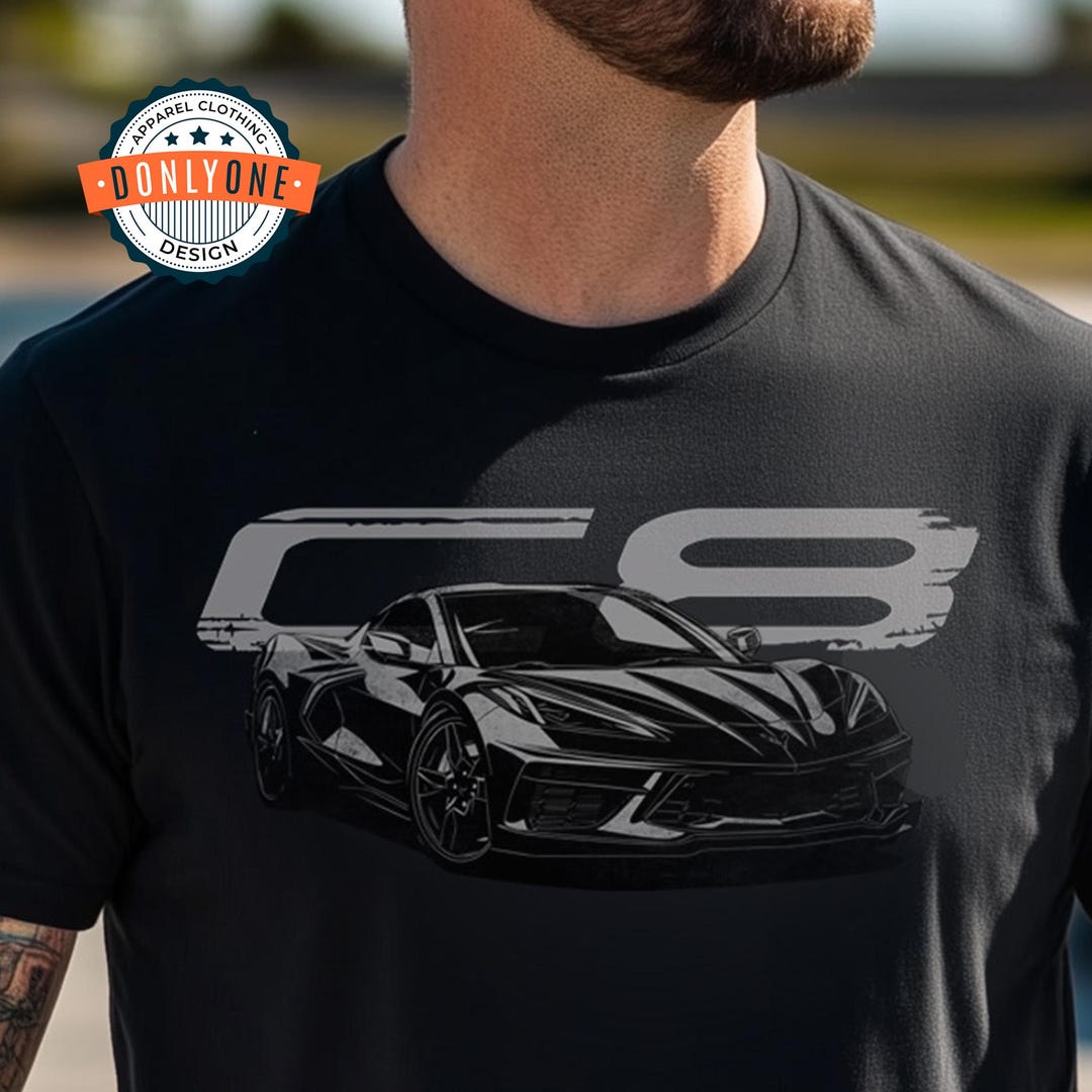 C8 Corvette Racing Men's Short Sleeve T-Shirt