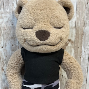 Soft Black Sleeveless Top to fit Meddy Teddy Bears