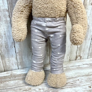 Gray Arrow Leggings to fit Meddy Teddy Bears