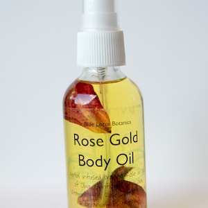 Rose Body Oil - Herbal Infusion