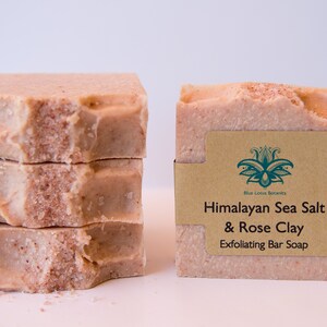 Himalayan Pink Salt and Rose Clay Soap Bar