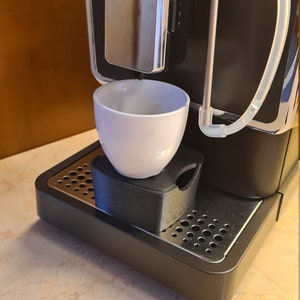 Espresso Pedestal, Universal Mug Riser, Coffee Mug Holder, Reduces Splashes