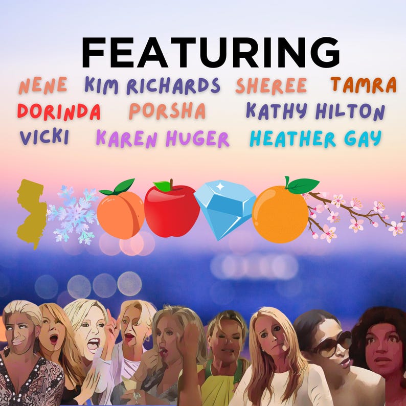 The 2025 Real Housewives Classic Quotes Calendar Monthly Quotes From