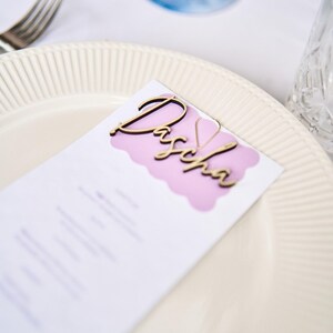 Namensschilder | Namenskarten | Platzkarten | Gastgeschenke | Hochzeit