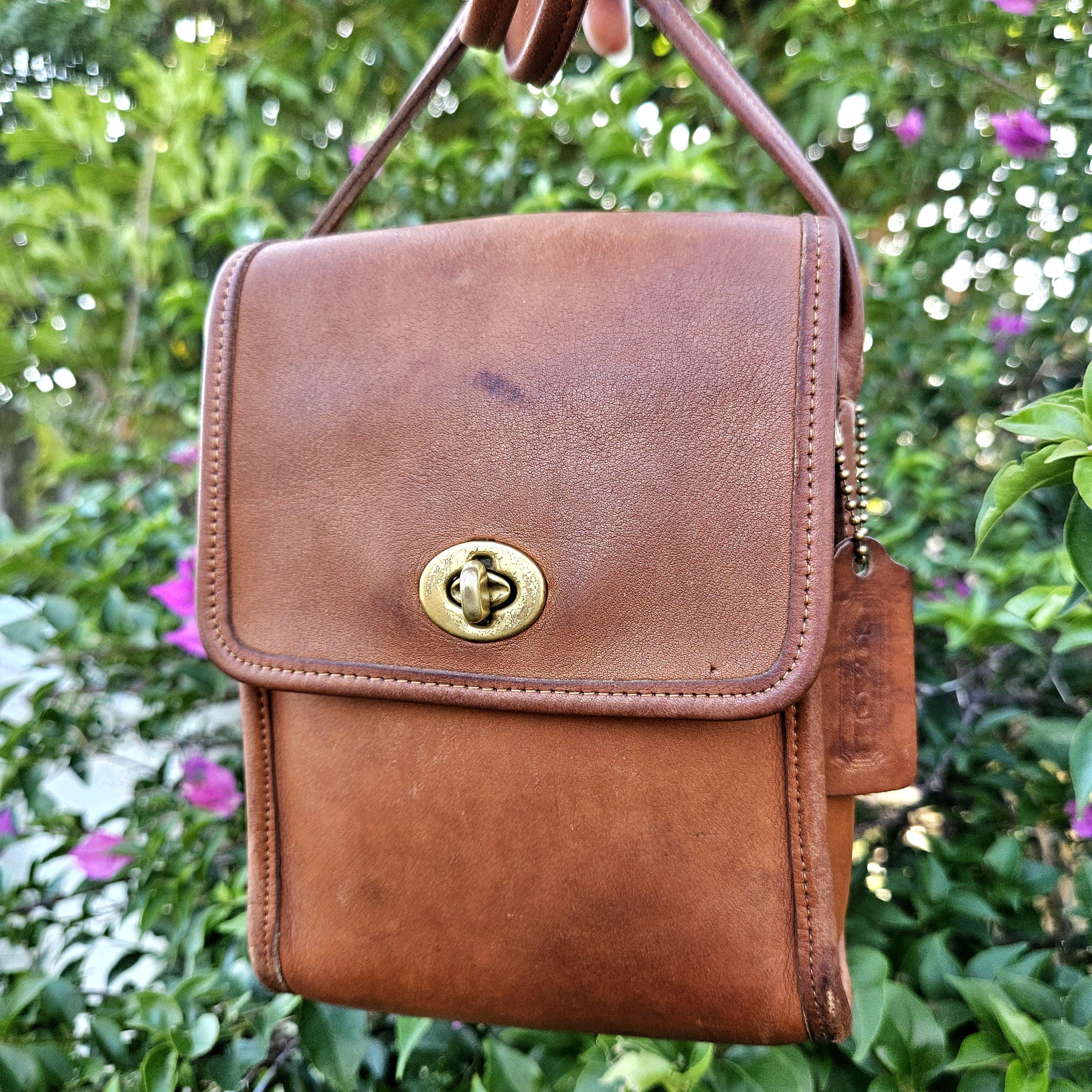 Vintage Coach Scooter Bag #9893 - Etsy