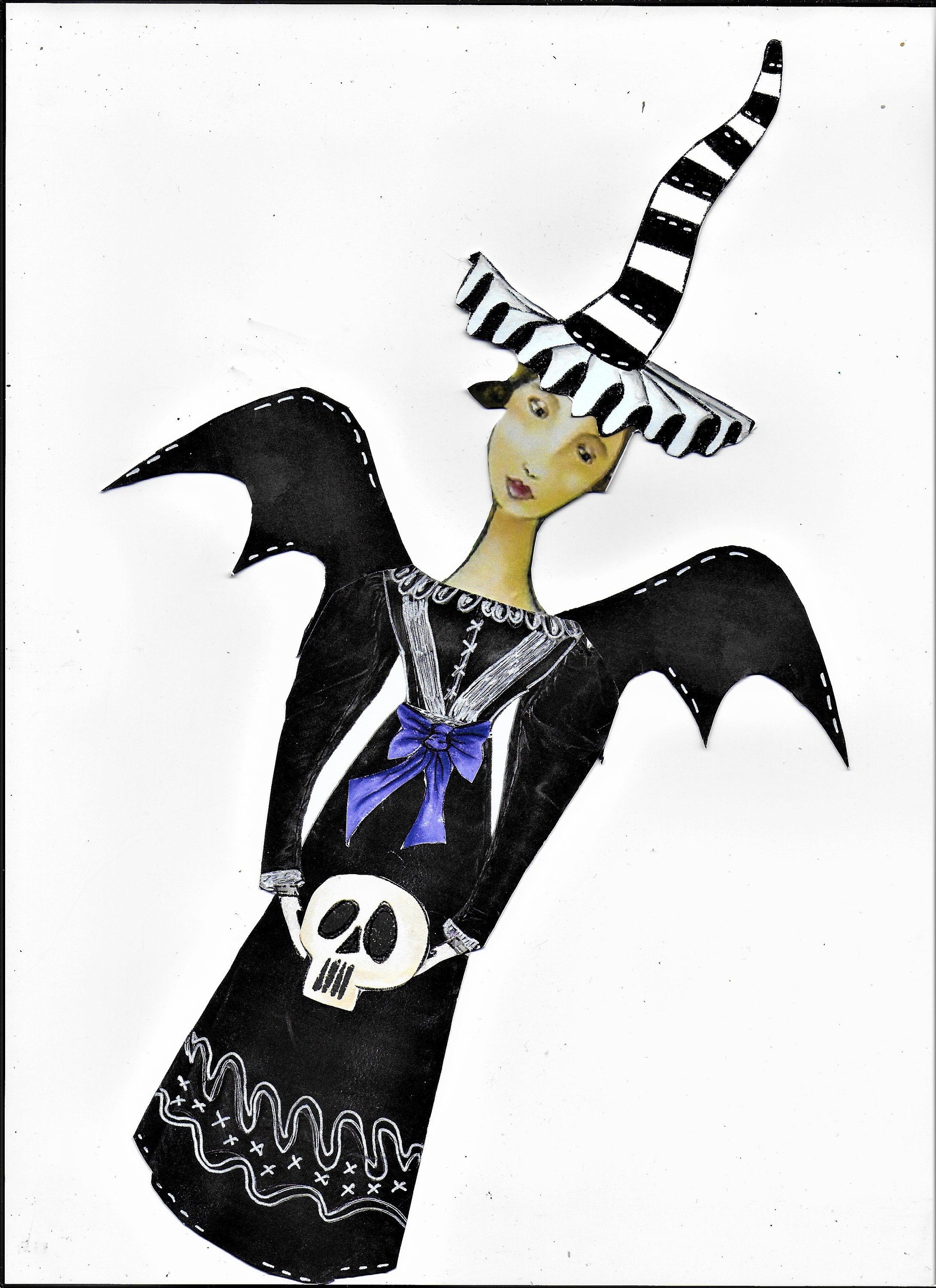 Paper Dolls Set 2 Set of 4 Dolls Etsy