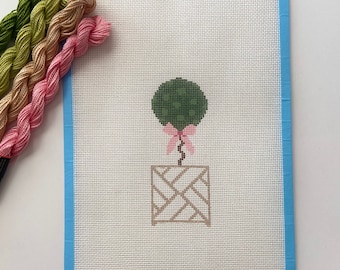 Topiary Nadelspitze Canvas