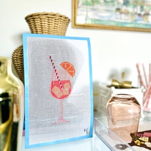 Aperol Spritz Nadelspitze Canvas