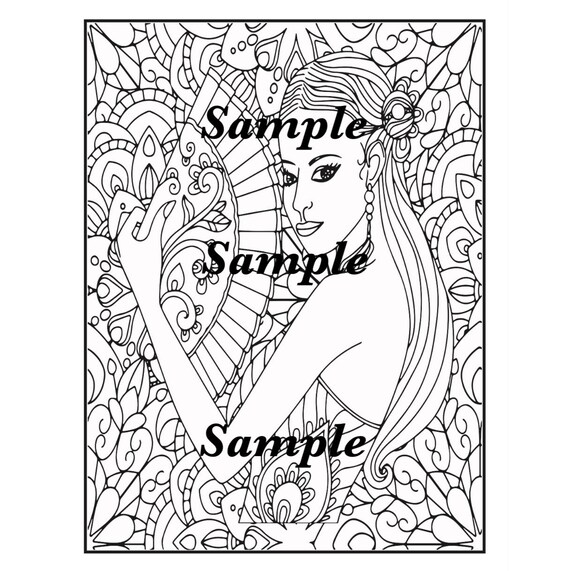 Printable Coloring Page Etsy
