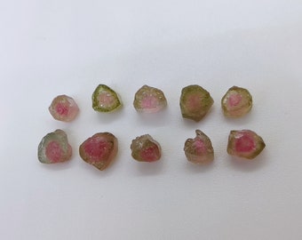 Watermelon tourmaline (pink-green) from Afghanistan (price per piece)